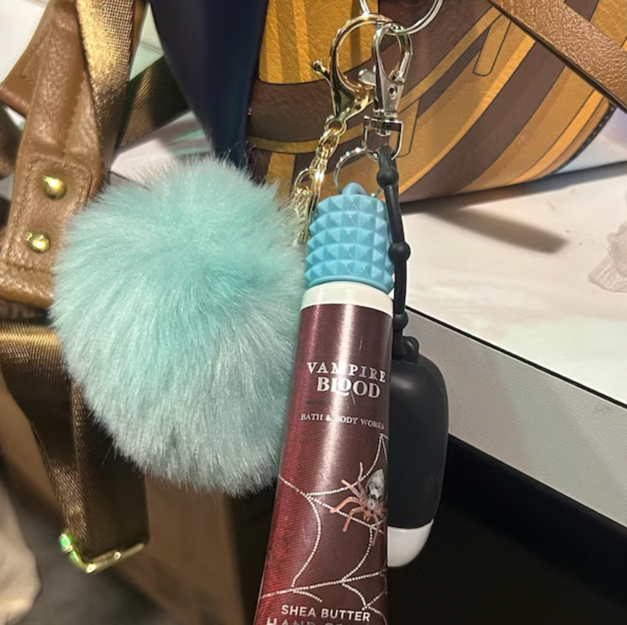 Keychain Caps for Mini Hand Lotion 1 oz