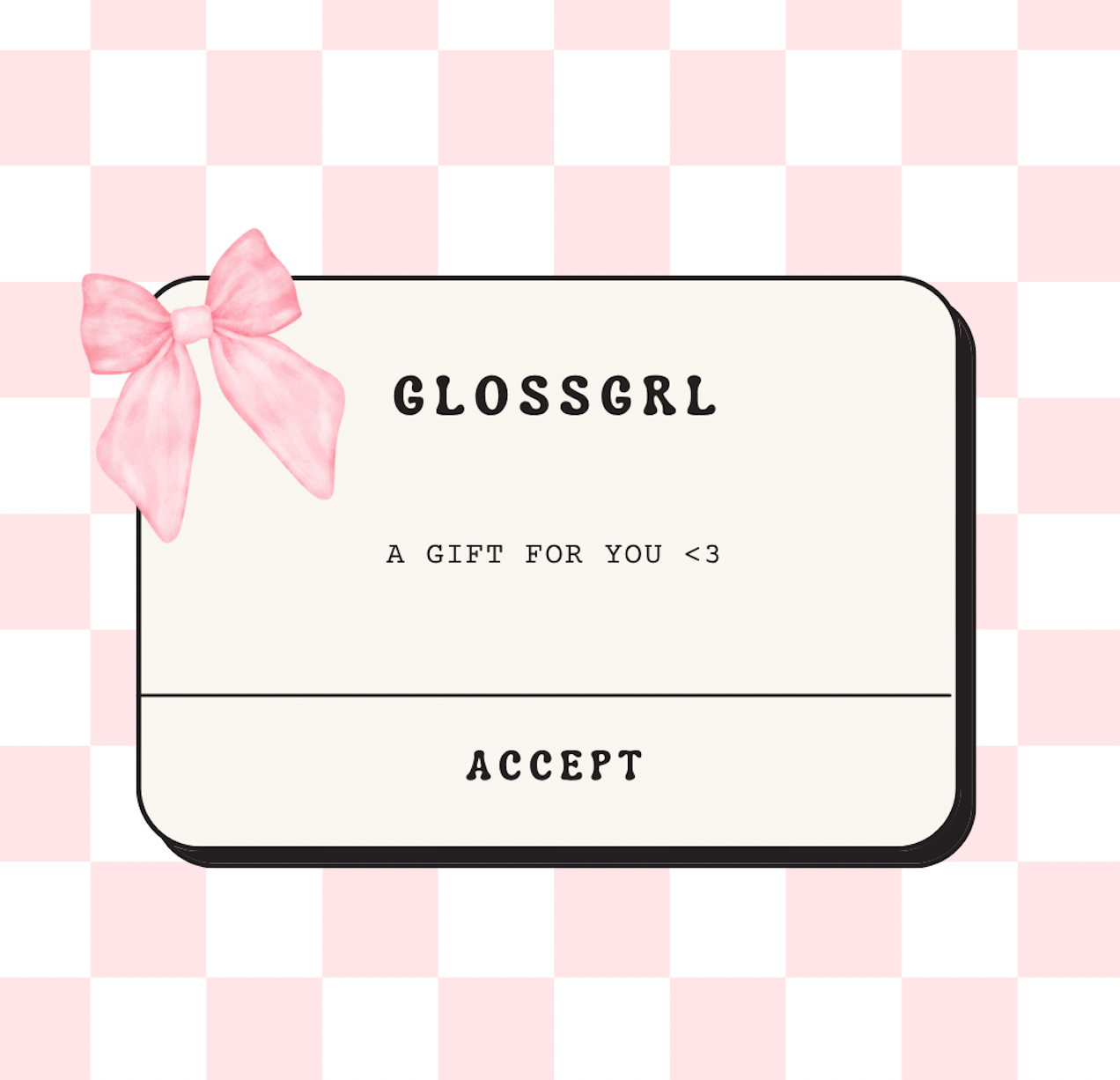 GlossGrl Gift Card
