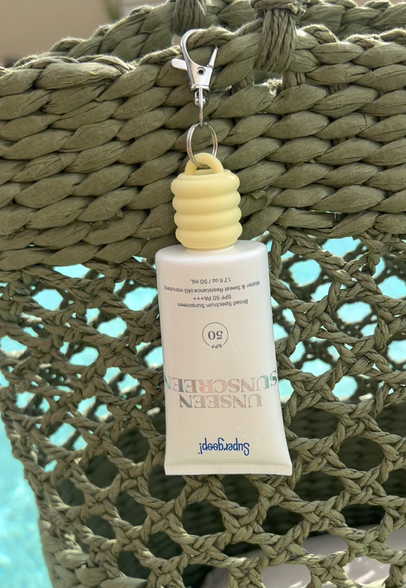 GlossGrl Sunscreen and Lotion Keychain Caps