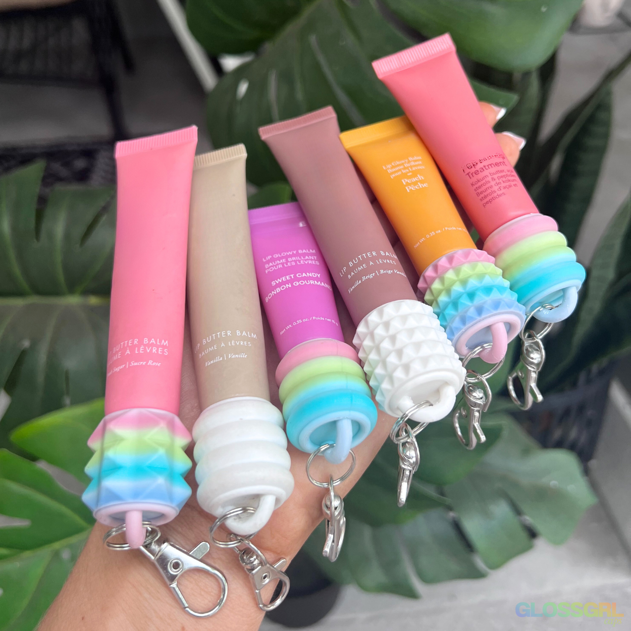 GlossGrl Keychain Caps