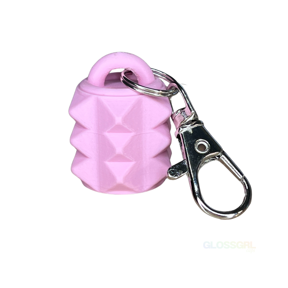 GlossGrl Keychain Caps for Lano Lips