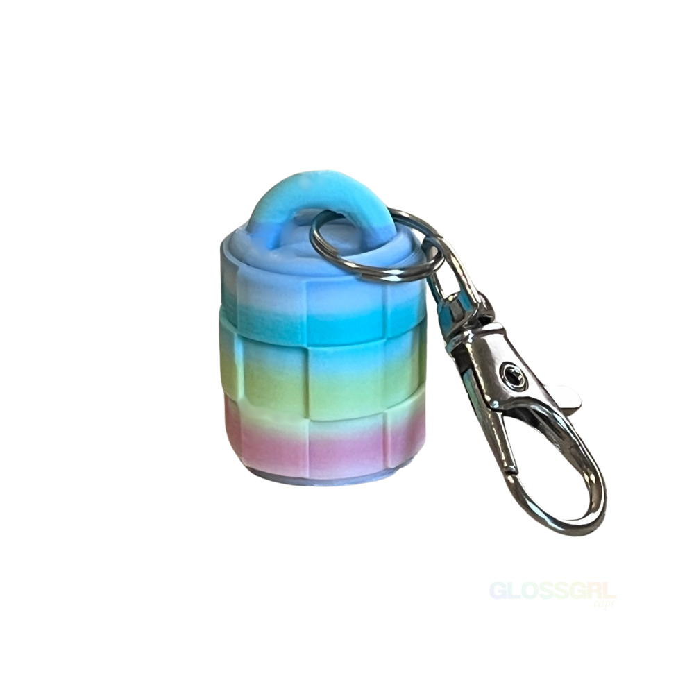 GlossGrl Sunscreen and Lotion Keychain Caps