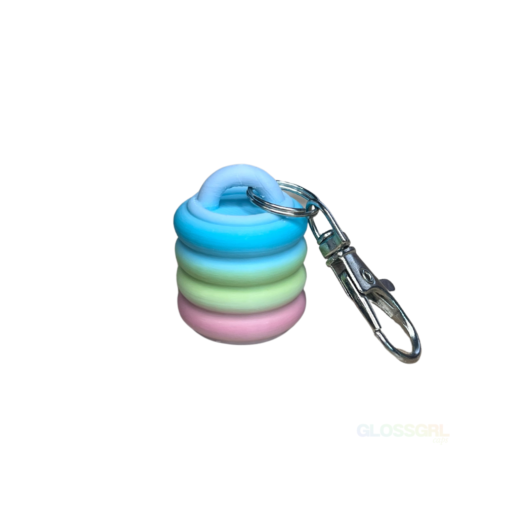 GlossGrl Sunscreen and Lotion Keychain Caps
