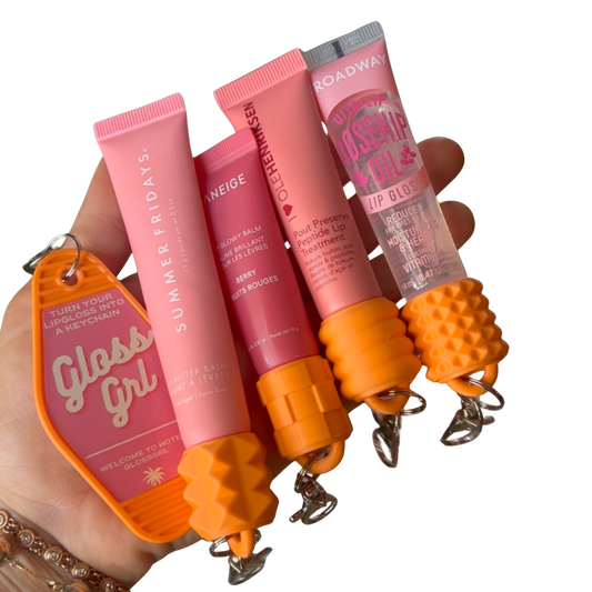 GlossGrl Keychain Caps Limited Edition Orange