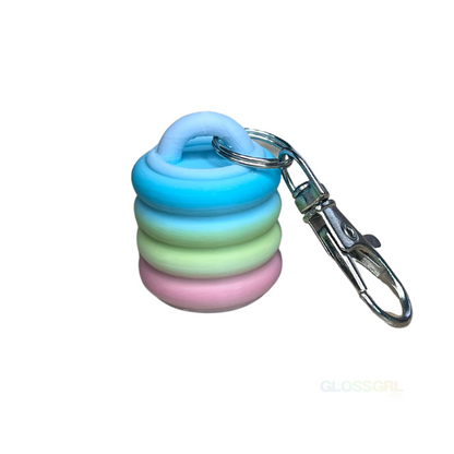 GlossGrl Keychain Caps Limited Edition Orange