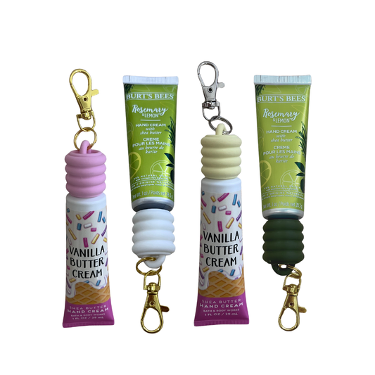 GlossGrl 1oz Mini Hand Lotion Keychain Caps