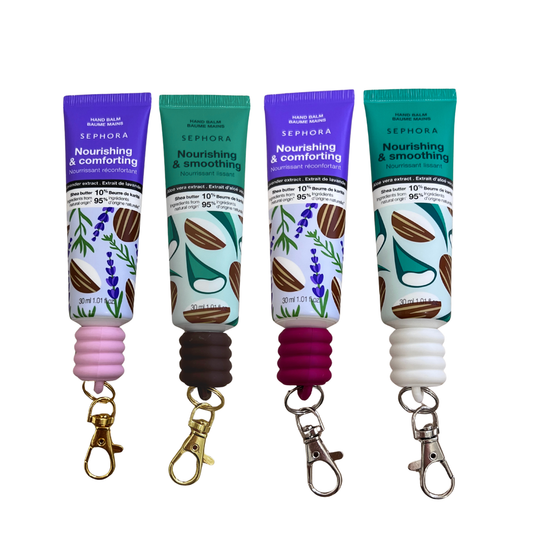 GlossGrl Keychain Caps Sephora 1 oz Hand Balm